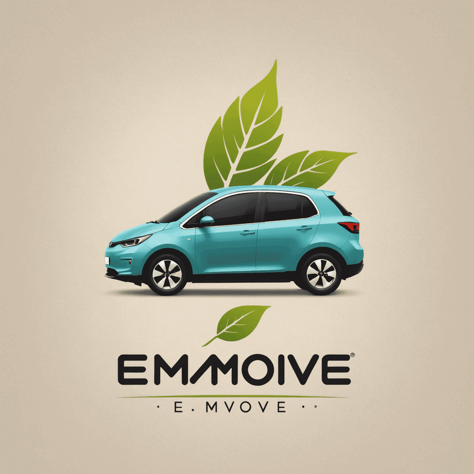 eMove logo featuring a stylized electric vehicle icon with a leaf motif, symbolizing sustainable transport