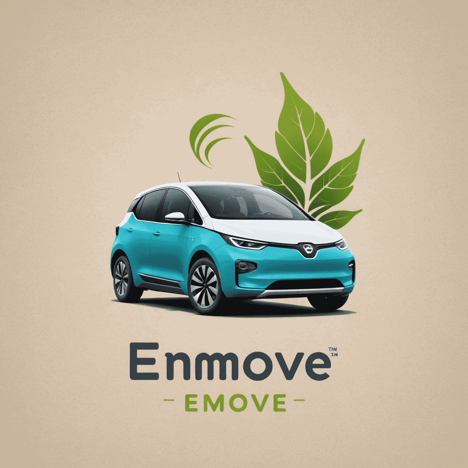 eMove logo featuring a stylized electric vehicle icon with a leaf motif, symbolizing sustainable transport